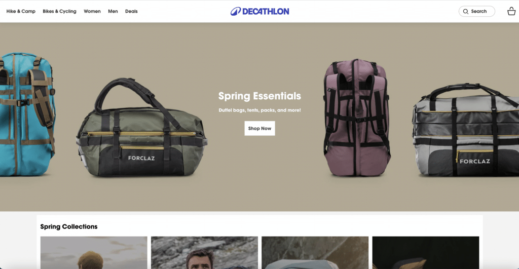 decathlon screenshot